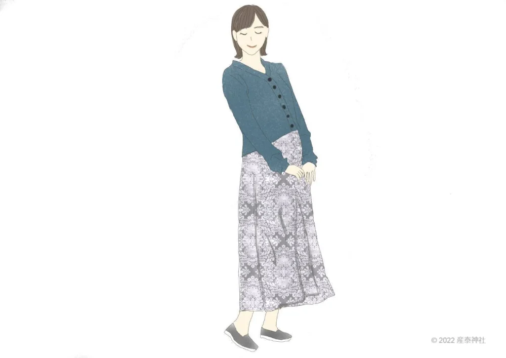 妊婦が秋に安産祈願に行くときにおすすめの服装